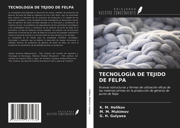 Produktbild: Tecnolog&iacute;a De Tejido De Felpa