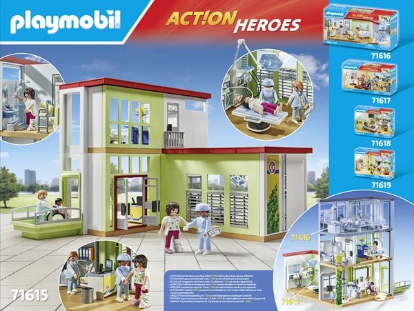 Produktbild: Playmobil&reg; 71615 Modernes Krankenhaus