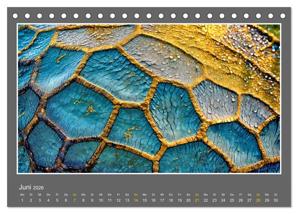 Produktbild: Strukturvisionen (Tischkalender 2026 DIN A5 quer), CALVENDO Monatskalender