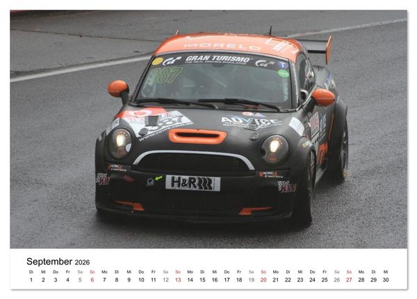 Produktbild: John Cooper Motorsport (Tischkalender 2026 DIN A5 quer), CALVENDO Monatskalender