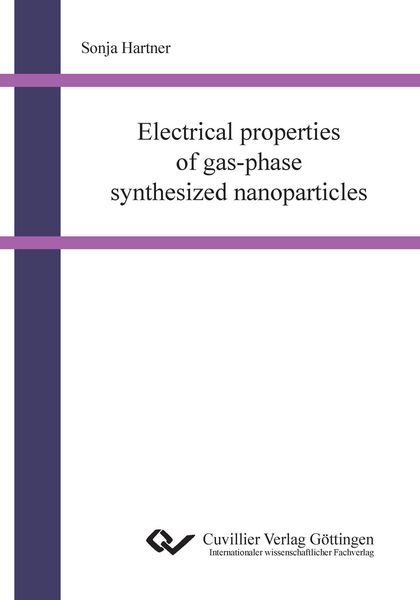 Produktbild: Electrical properties of gas-phase synthesized nanoparticles