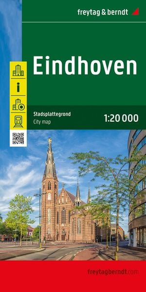 Produktbild: Eindhoven, Stadtplan 1:20.000, freytag & berndt