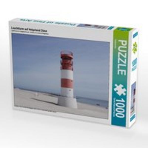 CALVENDO Puzzle Leuchtturm auf Helgoland Düne 1000 Teile Lege-Größe 64 x 48 cm Foto-Puzzle Bild von Kattobello