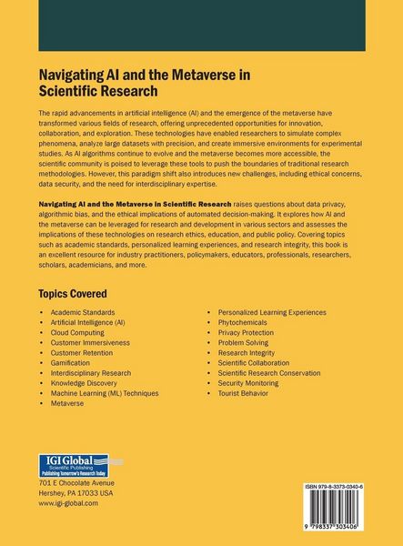 Produktbild: Navigating AI and the Metaverse in Scientific Research