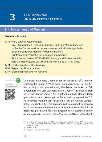 Produktbild: Die Leiden des jungen Werther von Johann Wolfgang von Goethe