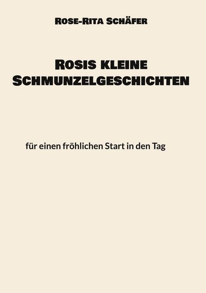 Produktbild: Rosis kleine Schmunzelgeschichten