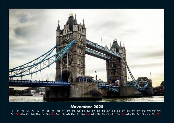 Produktbild: London - Impressionen 2025 Fotokalender DIN A4