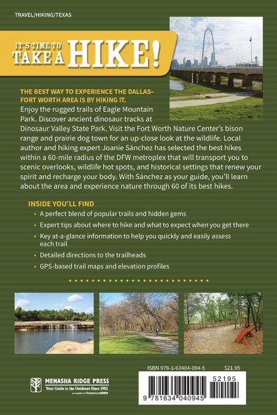 Produktbild: 60 Hikes Within 60 Miles: Dallas-Fort Worth