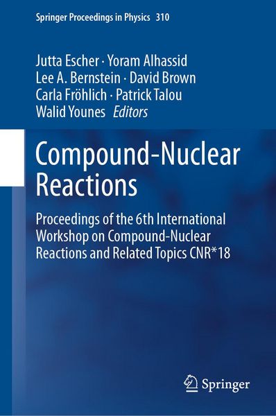 Produktbild: Compound-Nuclear Reactions