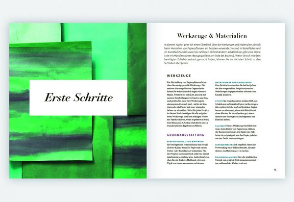Produktbild: Zimmerpflanzen aus der Papierwerkstatt