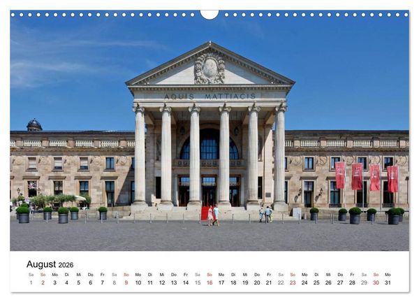 Produktbild: Highlights von Wiesbaden (Wandkalender 2026 DIN A3 quer), CALVENDO Monatskalender
