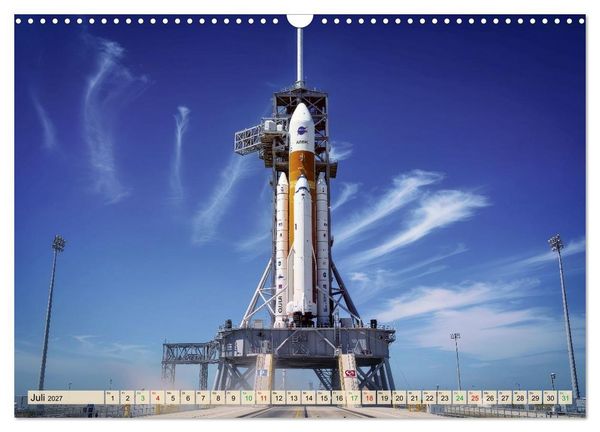 Produktbild: Mond Mission (Wandkalender 2027 DIN A3 quer), CALVENDO Monatskalender