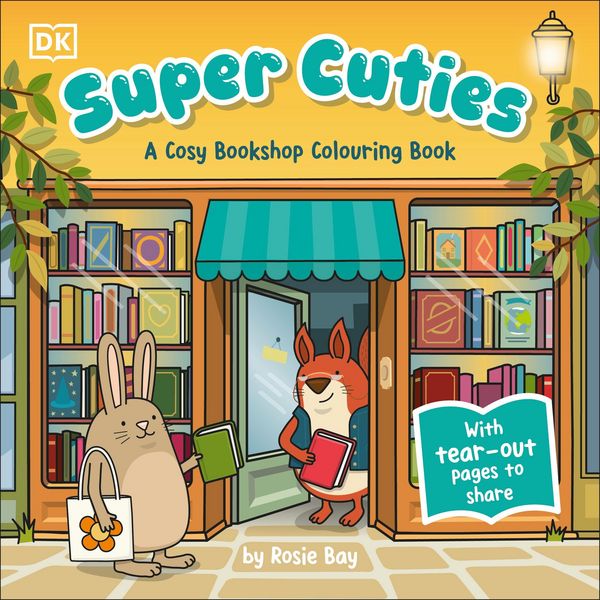 Produktbild: Super Cuties A Cosy Bookshop Colouring Book
