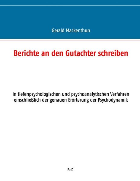 Produktbild: Berichte an den Gutachter schreiben
