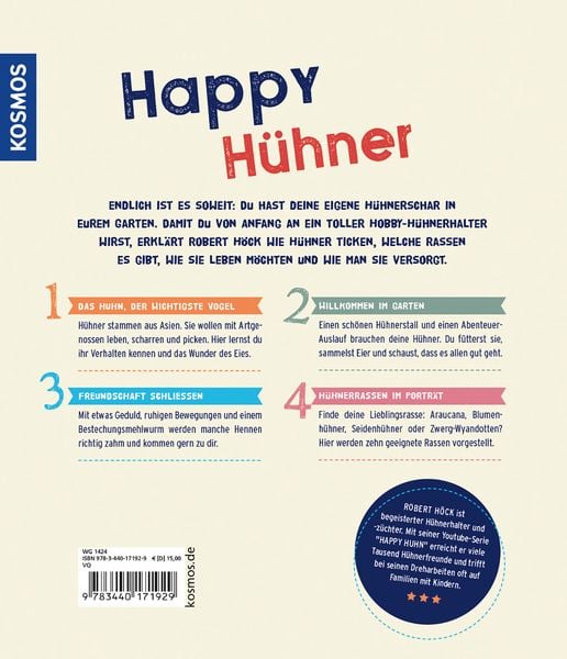 Produktbild: Das H&uuml;hnerbuch f&uuml;r Kids