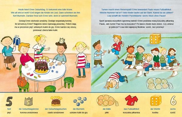 Produktbild: 1, 2, 3 im Kindergarten (Deutsch-Polnisch)