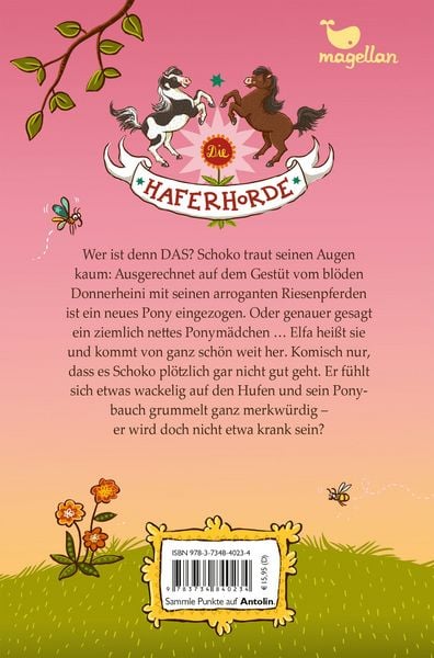 Produktbild: Die Haferhorde &ndash; Schmetterlinge im Ponybauch