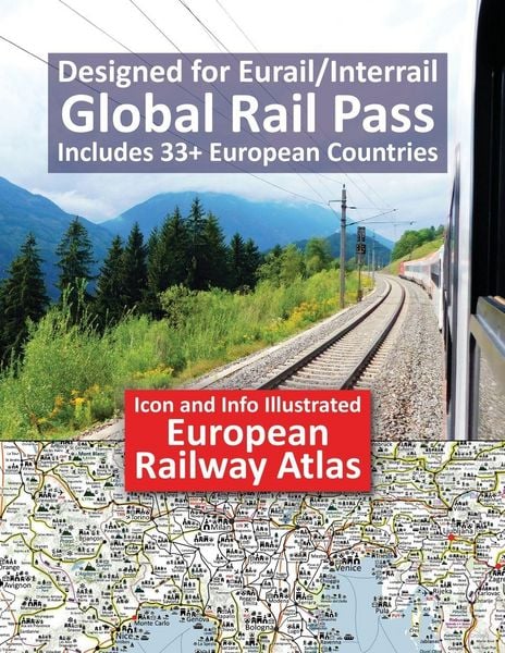 Produktbild: Icon and Info Illustrated European Railway Atlas