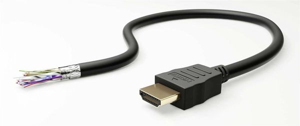 Produktbild: Goobay HDMI Anschlusskabel HDMI-A Stecker, HDMI-A Stecker 1.50 m Schwarz 61158 4K UHD, vergoldet, eARC HDMI-Kabel
