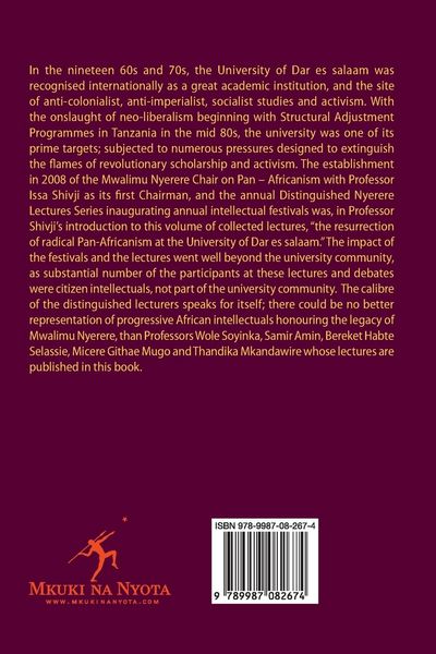 Produktbild: Reimagining Pan-Africanism. Distinguished Mwalimu Nyerere Lecture Series 2009-2013