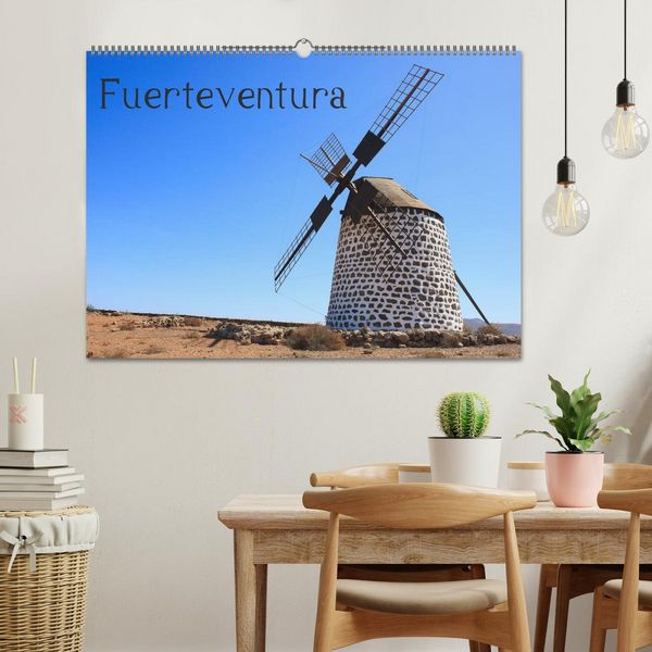 Produktbild: Fuerteventura (Wandkalender 2026 DIN A2 quer), CALVENDO Monatskalender