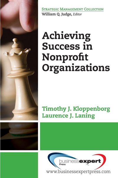 Produktbild: Achieving Success in Nonprofit Organizations