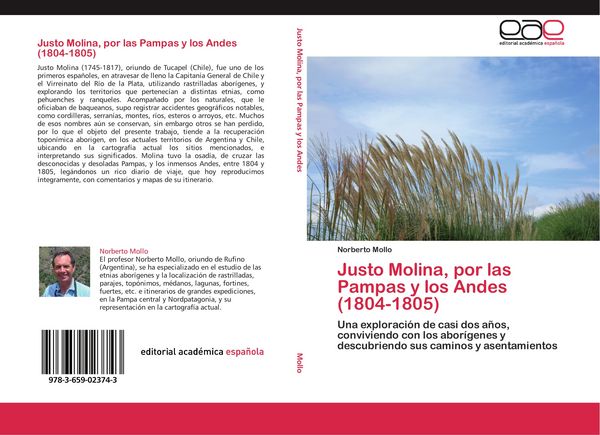 Produktbild: Justo Molina, por las Pampas y los Andes (1804-1805)
