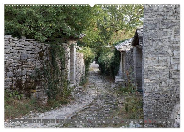 Produktbild: Griechenland 2026 - Zagorochoria und Vikos-Schlucht (Wandkalender 2026 DIN A2 quer), CALVENDO Monatskalender
