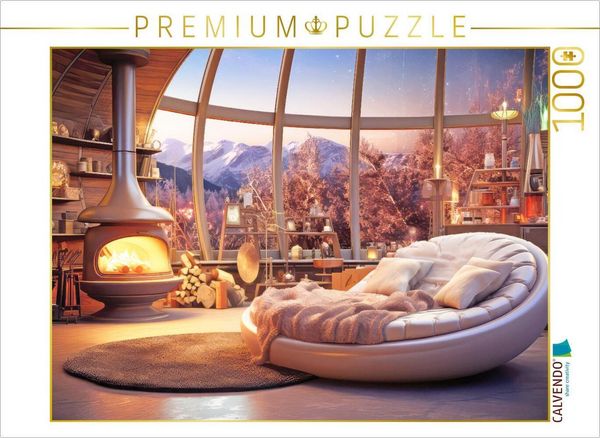 Produktbild: CALVENDO Puzzle Seelenvolle R&auml;ume voller Harmonie | 1000 Teile Lege-Gr&ouml;&szlig;e 64x48cm Foto-Puzzle f&uuml;r gl&uuml;ckliche Stunden