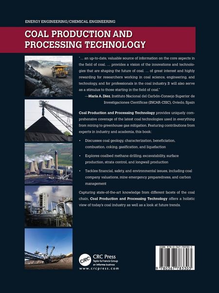 Produktbild: Coal Production and Processing Technology