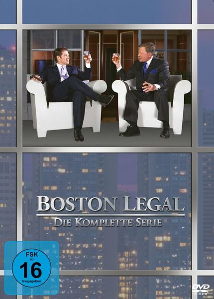 Boston Legal - Komplettbox Staffel 1-5 [27 DVDs]