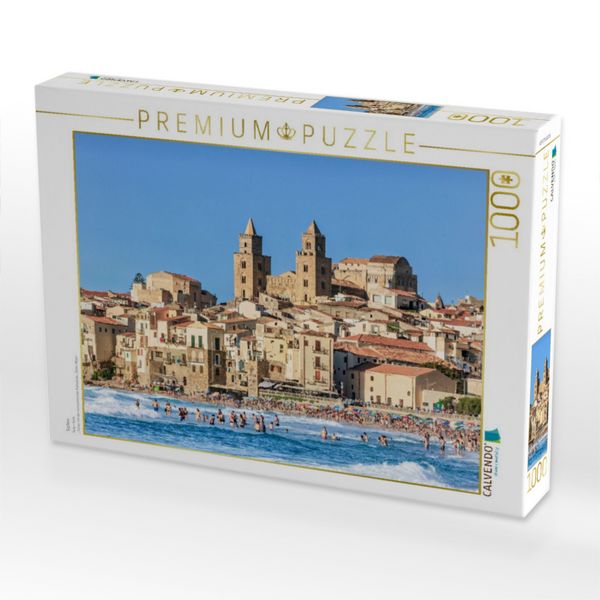 Produktbild: CALVENDO Puzzle Sizilien | 1000 Teile Lege-Gr&ouml;&szlig;e 64x48cm Foto-Puzzle f&uuml;r gl&uuml;ckliche Stunden