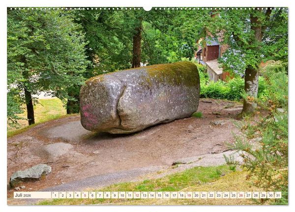 Produktbild: Huelgoat - Sagenumwobener M&auml;rchenwald in der Bretagne (Wandkalender 2026 DIN A2 quer), CALVENDO Monatskalender