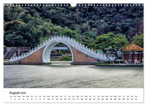 Produktbild: A Journey In Taipei (Wall Calendar 2026 DIN A3 landscape), CALVENDO 12 Month Wall Calendar