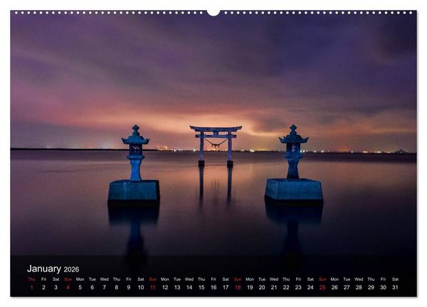 Produktbild: Japan Magic of a great country (High Quality Premium Wall Calendar 2026 DIN A2 landscape),CALVENDO 12 Month Wall Calendar