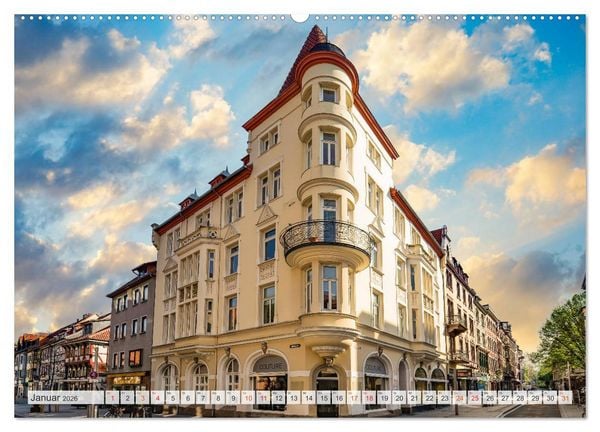 Produktbild: G&ouml;ttingen Impressionen (Wandkalender 2026 DIN A2 quer), CALVENDO Monatskalender