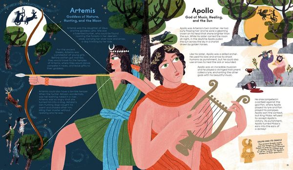 Produktbild: Ancient Greek Gods and Goddesses