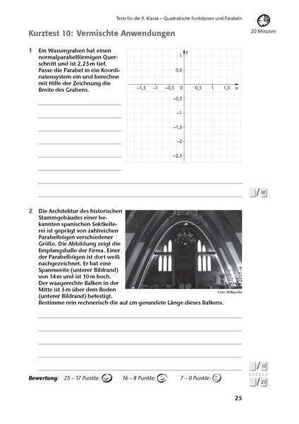 Produktbild: Fit in Test und Klassenarbeit &ndash; Mathematik 9./10. Klasse Gymnasium