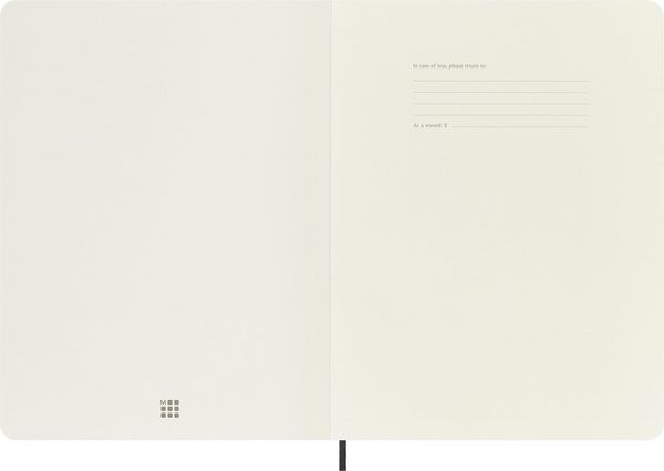 Produktbild: Moleskine. Notizbuch kariert Xlarge