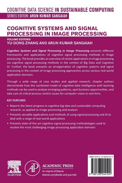 Produktbild: Cognitive Systems and Signal Processing in Image Processing