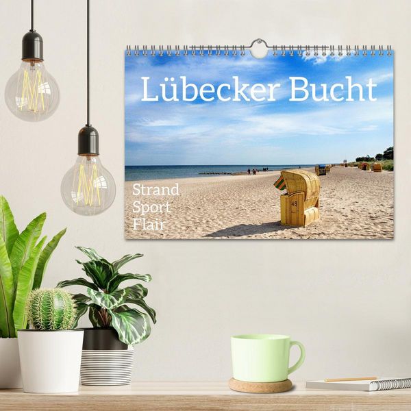 Produktbild: L&uuml;becker Bucht Strand - Sport - Flair (Wandkalender 2026 DIN A4 quer), CALVENDO Monatskalender