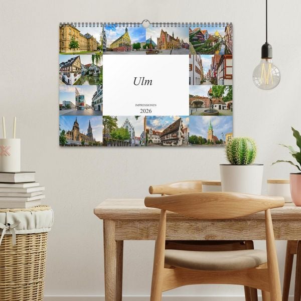 Produktbild: Ulm Impressionen (Wandkalender 2026 DIN A3 quer), CALVENDO Monatskalender