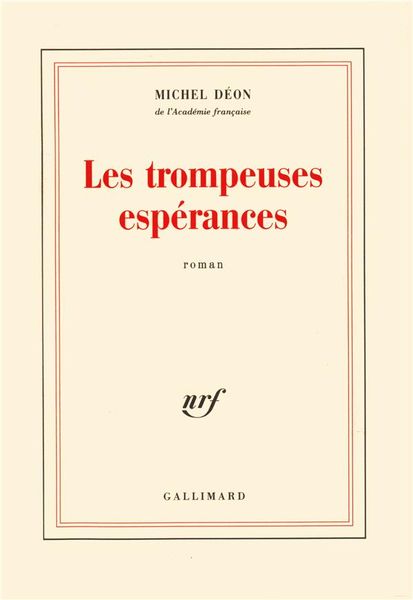 Produktbild: Les trompeuses esp&eacute;rances