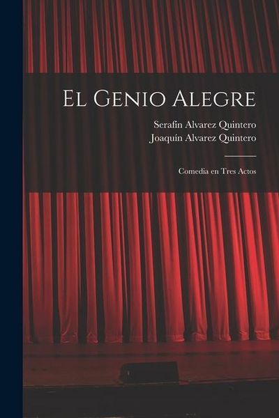 Produktbild: El genio alegre: Comedia en tres actos