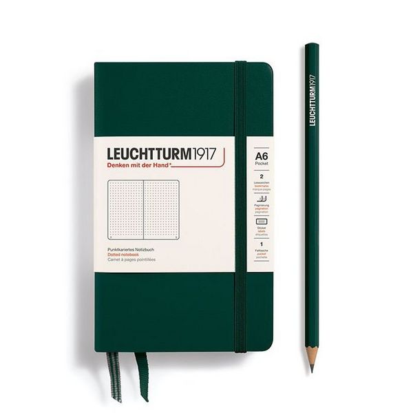 Produktbild: Forest Green, Pocket (A6), 187 S., dott