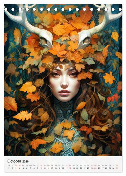 Produktbild: Femme Finesse (Desk Calendar 2026 DIN A5 portrait), CALVENDO 12 Month DeskCalendar