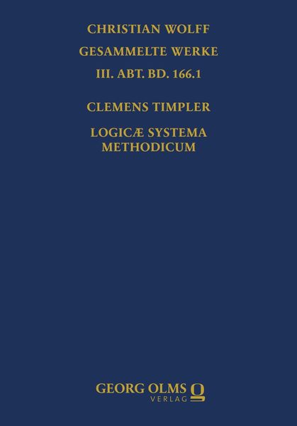Produktbild: Logicae systema methodicum