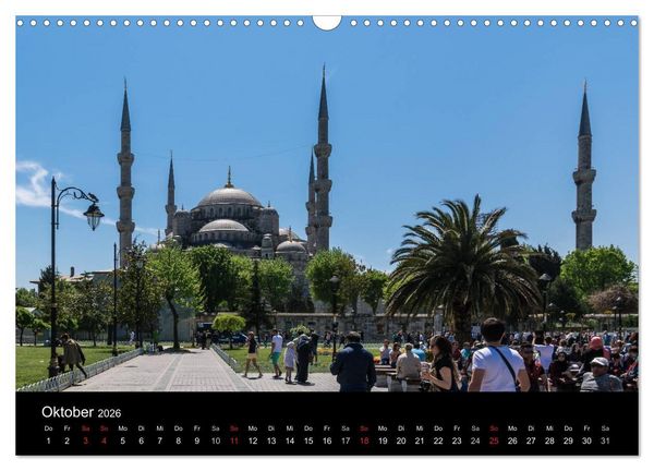 Produktbild: Istanbul - Stadt am Bosporus (Wandkalender 2026 DIN A3 quer), CALVENDO Monatskalender