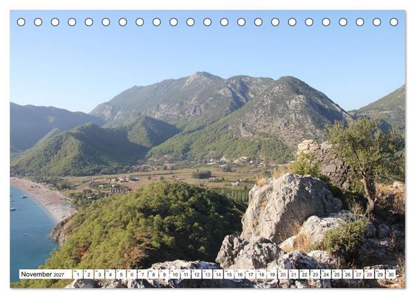 Produktbild: Lykien. T&uuml;rkische S&uuml;dk&uuml;ste zwischen Kalkan und Kemer (Tischkalender 2027 DIN A5 quer), CALVENDO Monatskalender