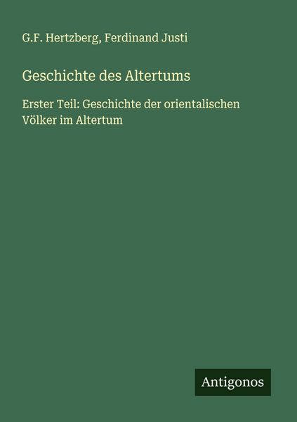 Produktbild: Geschichte des Altertums